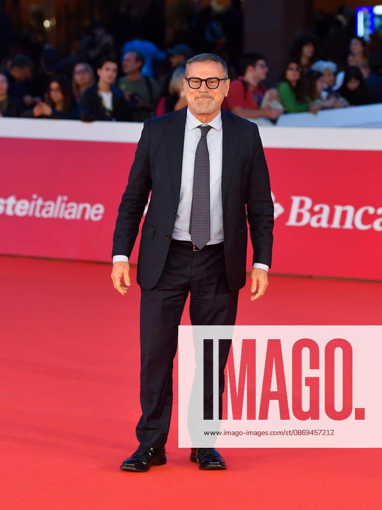 IPA89682878 - Rome, 2026 Film Festival - Evening 2 - Red carpet for the film ELSINORE. Pictured: Massimo Osanna