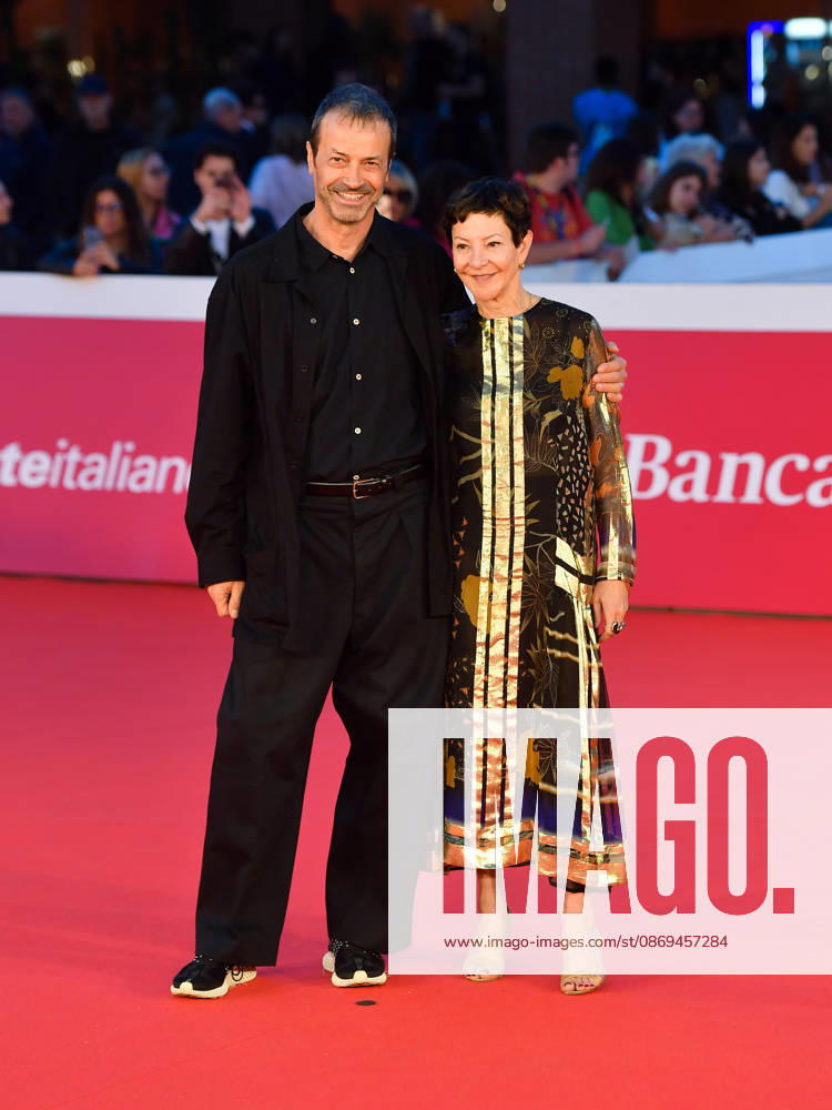 IPA89682864 - Rome, 2026 Film Festival Evening 2 Red Carpet for the film ELSINORE In the photo: Andrea Occhipinti, Gabrielle Tana