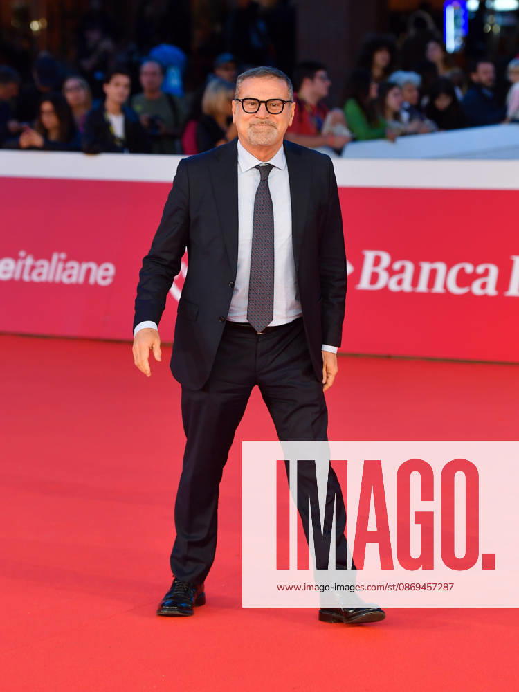 IPA89682883 - Rome, 2026 Film Festival - Evening 2 - Red carpet for the film ELSINORE. Pictured: Massimo Osanna