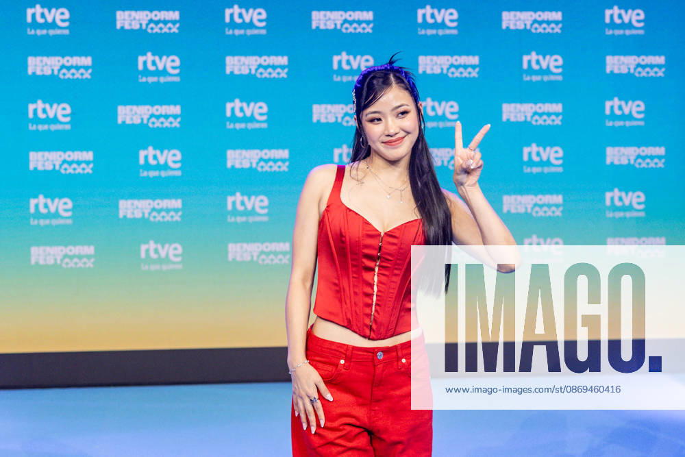 RTVE announces the artists selected to participate in Benidorm Fest 2027 Singer Tami Tamako during the announcement of the artists who will participate in Benidorm Fest 2027, on October 14, 2026, in Madrid, Spain. The sixth edition of Benidorm Fest will be held from January 23 to 30, 2027, returning to its traditional dates on the calendar after having been moved to February for the previous edition. OCTOBER 14, 2026 BENIDORM FEST ARTISTS MUSIC SINGERS Madrid Madrid, Spain