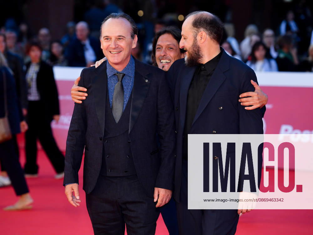 IPA89683524 - Rome, 2026 Film Festival Evening 2 Red carpet for the film *BRIANZA* In the photo: Simone Catania, Paolo Pierobon, Fausto Russo Alesi