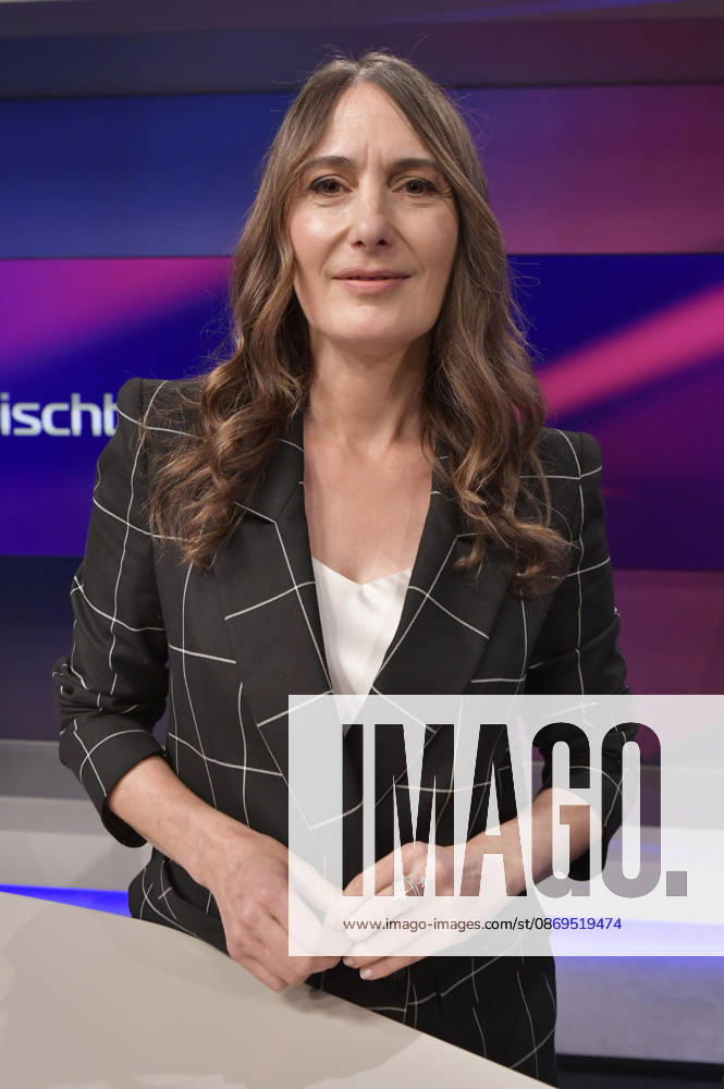 Anja Kohl in der ARD-Talkshow maischberger im Studio Berlin Adlershof. Berlin