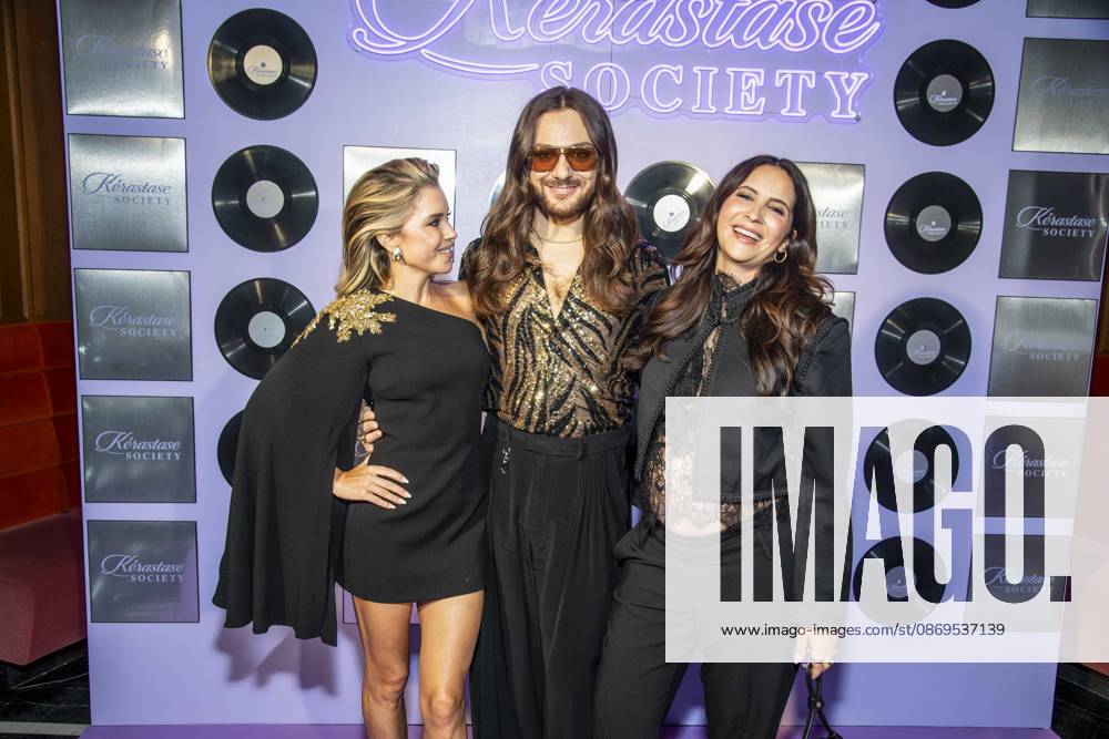 ABB KERASTASE- Sylvie Meis, Riccardo Simonetti und Chryssanthi Kavazi zu Gast bei der Keerastase Society I Die Pariser Art de Vivre im Roomers in Berlin am 14.10.2026 Berlin Deutschland