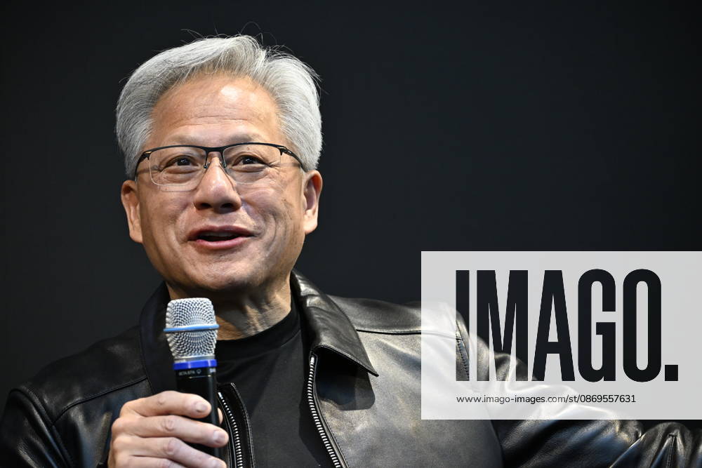 STOCKHOLM, Oct. 15, 2026 — Jensen Huang, CEO of Nvidia, speaks during the Build A Claw Experience event at Norrsken House Stockholm, as Nvidia hosts three AI events in Stockholm on Thursday