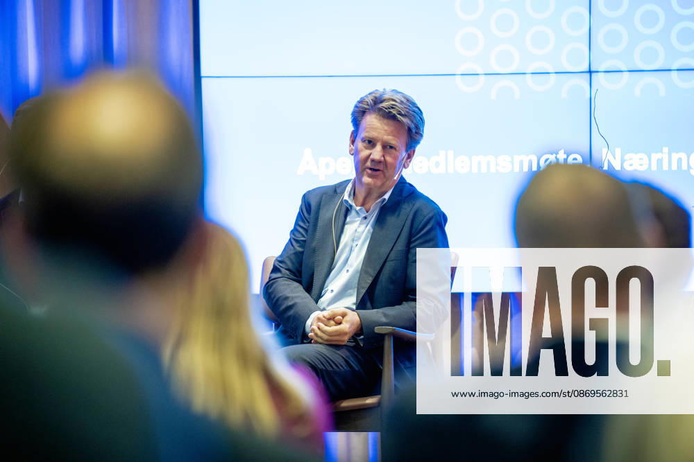 Norsk Industri Offshore sitt apne medlemsmote Oslo 20261015. Mads Andersen, President og CEO i Aibel, pa Norsk Industri Offshore sitt apne medlemsmote i Naeringslivets hus. Foto: Stian Lysberg Solum NTB Oslo Norge qu1-TlrzJVQ Ref:_BUSqu1-TlrzJVQ.jpg