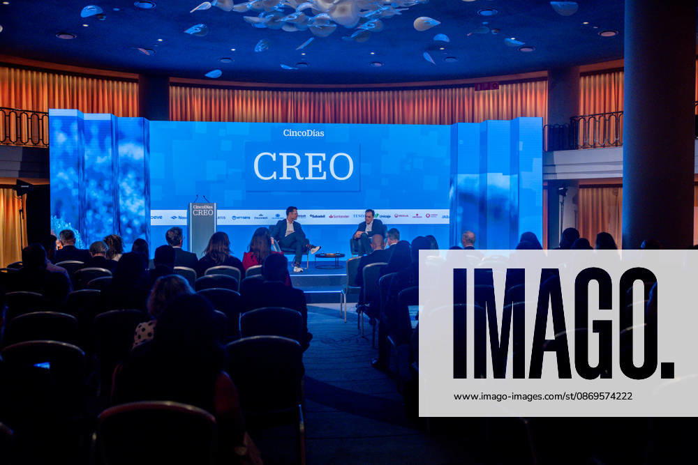 Second Day of the CREO Forum INECO President Sergio Vázquez Torrón spoke during the third edition of the CREO Forum at the Westin Palace Hotel in Madrid on October 15, 2026, in Madrid, Spain. The forum, organized by the newspaper Cinco Días, is being held on October 14 and 15 under the acronym that defines its core values: Growth, Responsibility, Excellence, and Opportunity. October 15, 2026, Madrid, Madrid, Spain