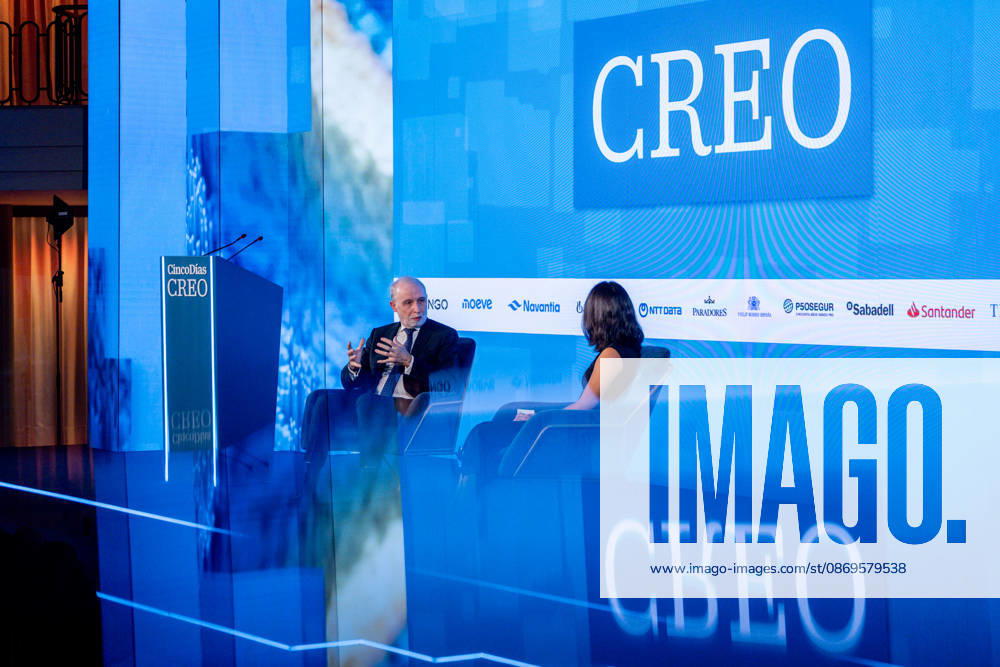 Second Day of the CREO Forum GMV CEO Jesús B. Serrano speaks during the third edition of the CREO Forum at the Westin Palace Hotel in Madrid on October 15, 2026, in Madrid, Spain. The forum, organized by the newspaper Cinco Días, is being held on October 14 and 15 under the acronym that defines its core values: Growth, Responsibility, Excellence, and Opportunity. October 15, 2026, Madrid, Spain
