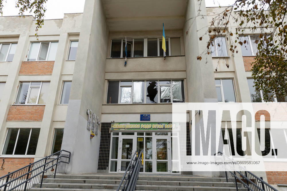 Russian attack towards civilian infrastructure in Ukraine’s Poltava DNIPRO, UKRAINE - OCTOBER 15: (---- - MANDATORY CREDIT - DNIPROPETROVSK REGIONAL MILITARY ADMINISTRATION OF UKRAINE HANDOUT - NO MARKETING NO ADVERTISING CAMPAIGNS - DISTRIBUTED AS A SERVICE TO CLIENTS---- HANDOUT - NO MARKETING NO ADVERTISING CAMPAIGNS - DISTRIBUTED AS A SERVICE TO CLIENTS----) A view of the destruction after the Russian combined attack towards civilian infrastructure and damaged a school building, an apartment building, three private houses, an administrative building, and four vehicles on Poltava, Ukraine on October 15, 2026. Dnipropetrovsk Regional Military Anadolu Dnipropetrovs ka Oblast Ukraine. Editorial use only. Please get