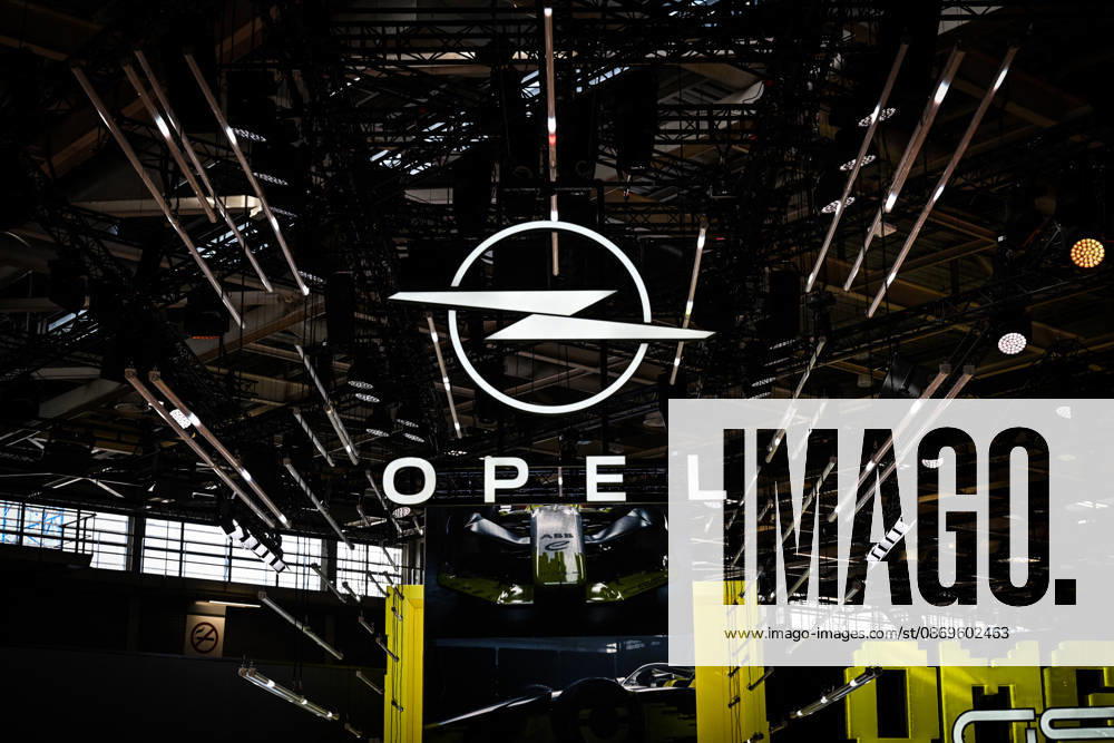 Paris Motor Show 2026 Opel Automobile logo at the International Motor Show 2026 in Paris Porte de Versailles on October 15,2026. Photo by Tomas Stevens ABACAPRESS.COM Paris France