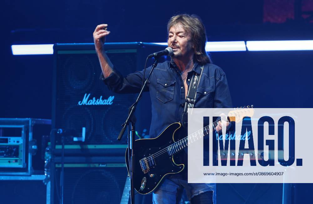Chris Norman & Band - Lifelines Tour 2026 - Erfurt NUR ZUR REDAKTIONELLEN NUTZUNG 15.10.2026, Erfurt, Messehalle, Chris Norman & Band - Lifelines Tour 2026 (Christopher Ward) Chris Norman ist ein britischer Singer-Songwriter, der von 1975 bis 1986 Saenger und Gitarrist der britischen Pop- Rockband Smokie war