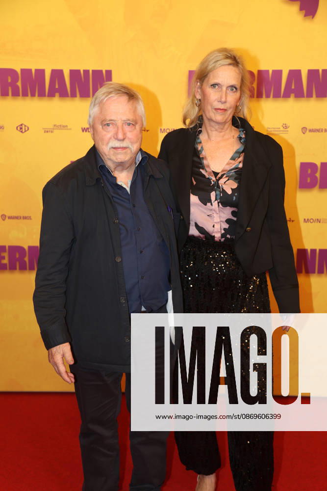 Berlin Premiere des Dokumentarfilms BIERMANN in Berlin Berlin, 15.10.2026 Wolf Biermann und Pamela Biermann bei der Berlin Premiere des Dokumentarfilms BIERMANN im Kino International in Berlin Berlin Deutschland