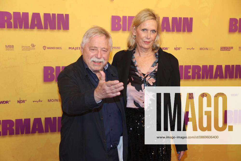 Berlin Premiere des Dokumentarfilms BIERMANN in Berlin Berlin, 15.10.2026 Wolf Biermann und Pamela Biermann bei der Berlin Premiere des Dokumentarfilms BIERMANN im Kino International in Berlin Berlin Deutschland