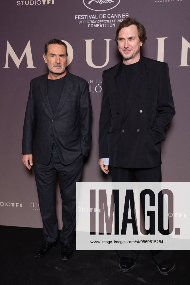 Moulin Paris Film Premiere Gilles Lellouche, Lars Eidinger attends Moulin Paris Film Premiere at Max Linder on October 15, 2026 in Paris, France. Photo by Nasser Berzane ABACAPRESS.COM Paris France