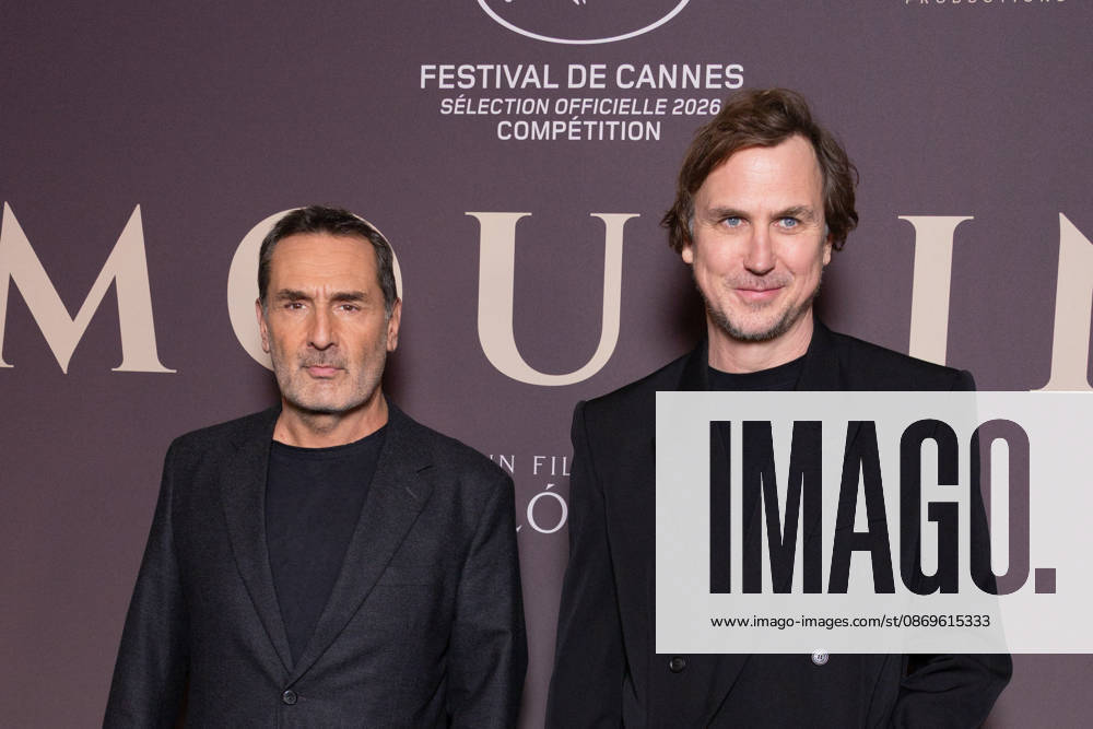 Moulin Paris Film Premiere Gilles Lellouche, Lars Eidinger attends Moulin Paris Film Premiere at Max Linder on October 15, 2026 in Paris, France. Photo by Nasser Berzane ABACAPRESS.COM Paris France