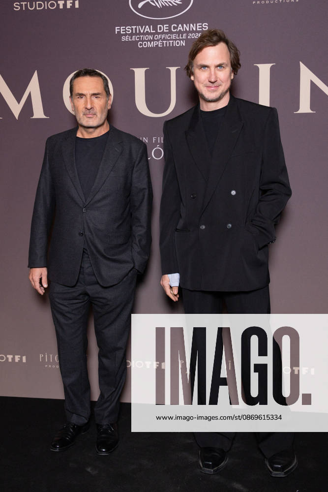Moulin Paris Film Premiere Gilles Lellouche, Lars Eidinger attends Moulin Paris Film Premiere at Max Linder on October 15, 2026 in Paris, France. Photo by Nasser Berzane ABACAPRESS.COM Paris France