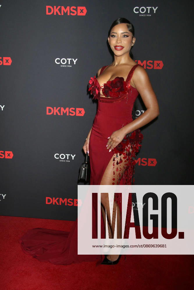 Amaya Espinal at the DKMS Gala 2026 at Cipriani Wall Street on October 15, 2026 in New York City.