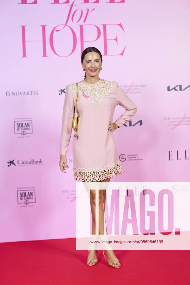 Elle For Hope 2026 - Madrid Mónica de Tomás attends Elle x Hope 2026 Gala at Santona Palace on October 15, 2026 in Madrid, Spain Photo by ABACAPRESS.COM Madrid Madrid Spain