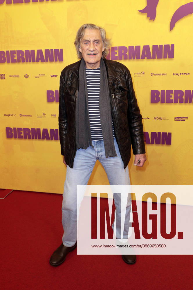 Winfried Glatzeder bei der Premiere des Dokumentarfilms Biermann im Kino International. Berlin