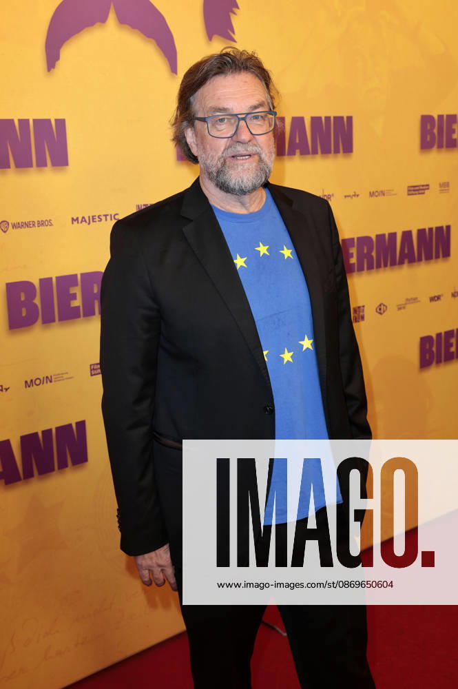 Jens Meurer bei der Premiere des Dokumentarfilms Biermann im Kino International. Berlin