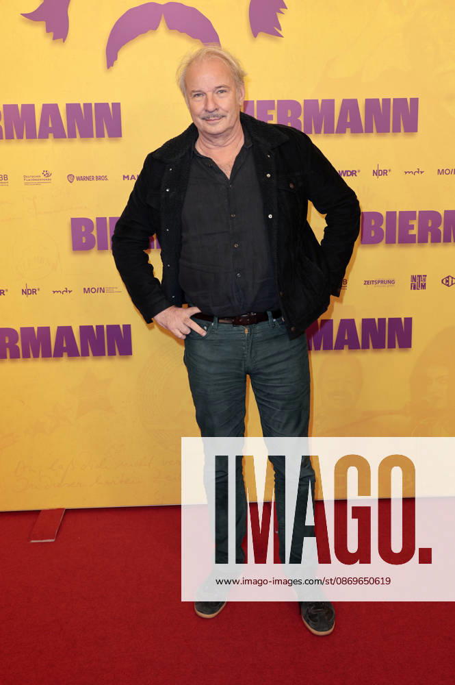 Leander Haußmann bei der Premiere des Dokumentarfilms Biermann im Kino International. Berlin