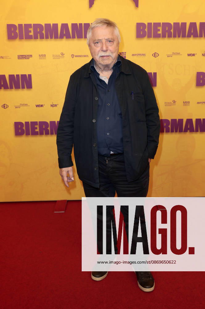 Wolf Biermann bei der Premiere des Dokumentarfilms Biermann im Kino International. Berlin