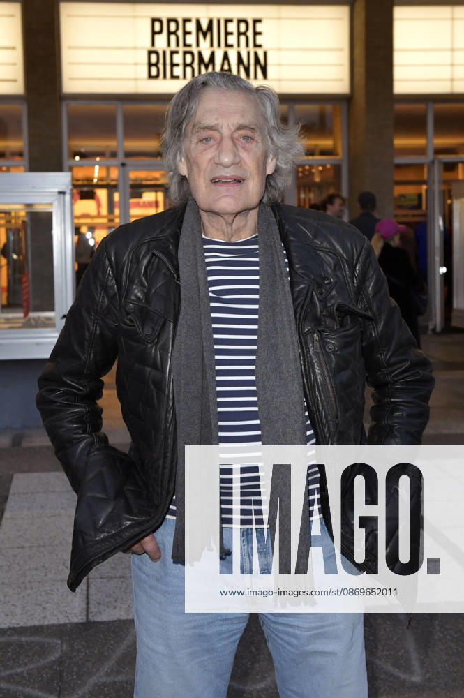 Winfried Glatzeder bei der Premiere des Dokumentarfilms Biermann im Kino International. Berlin