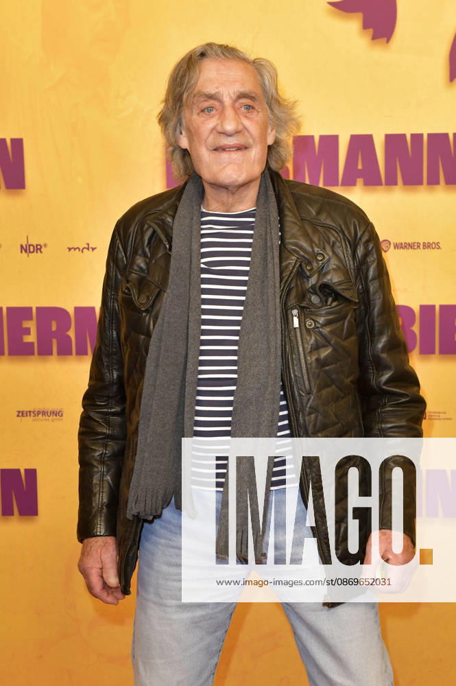 Winfried Glatzeder bei der Premiere des Dokumentarfilms Biermann im Kino International. Berlin