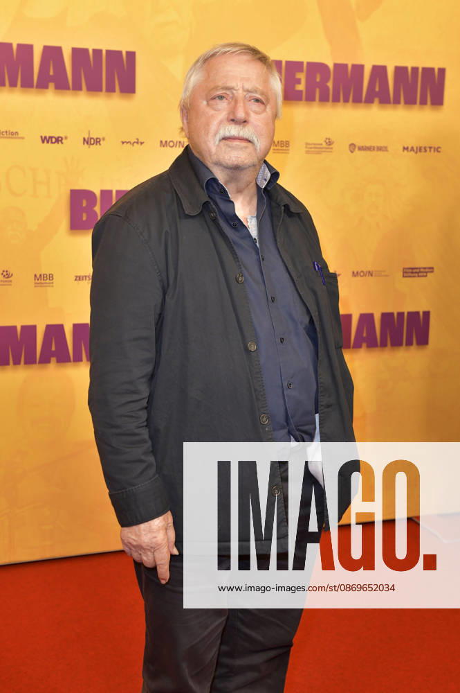 Wolf Biermann bei der Premiere des Dokumentarfilms Biermann im Kino International. Berlin