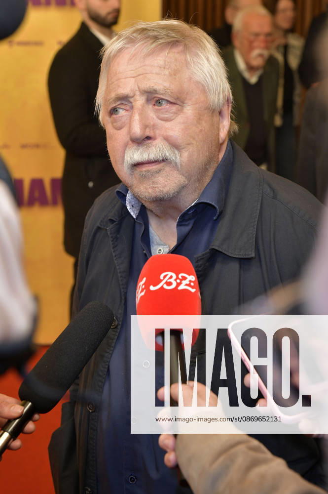 Wolf Biermann bei der Premiere des Dokumentarfilms Biermann im Kino International. Berlin