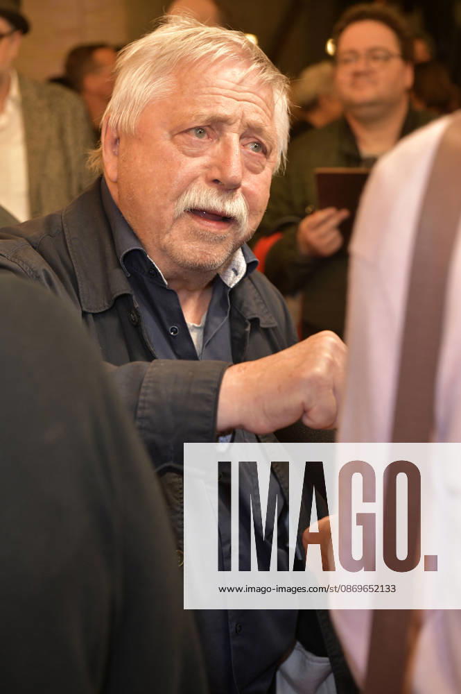 Wolf Biermann bei der Premiere des Dokumentarfilms Biermann im Kino International. Berlin