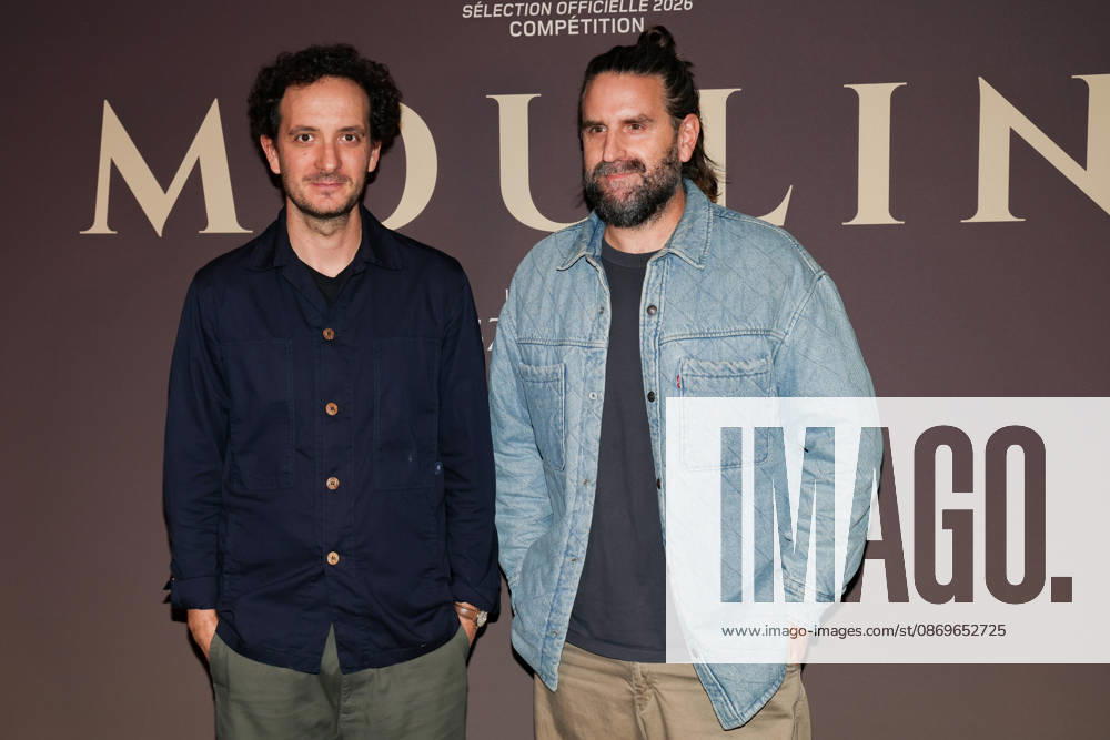 David Marsais and Grégoire Ludig attend the Paris premiere of *Moulin* on October 15, 2026, in Paris 460498, October 15, 2026, Paris, France