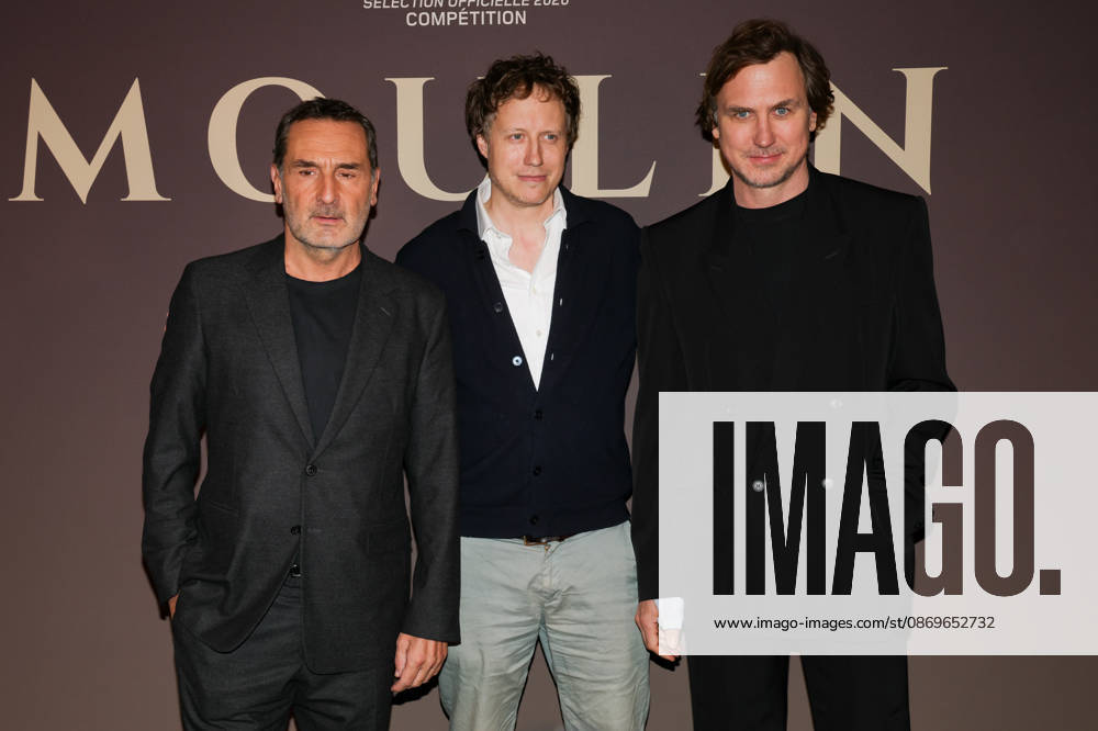 Gilles Lellouche, Laszlo Nemes, and Lars Eidinger attend the Paris premiere of *Moulin* on October 15, 2026, in Paris 460498, October 15, 2026, Paris, France