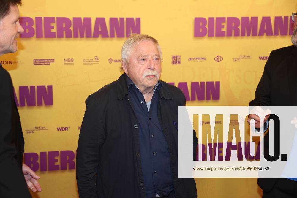 Wolf Biermann bei der Premiere des Dokumentarfilms Biermann im Kino International. Berlin