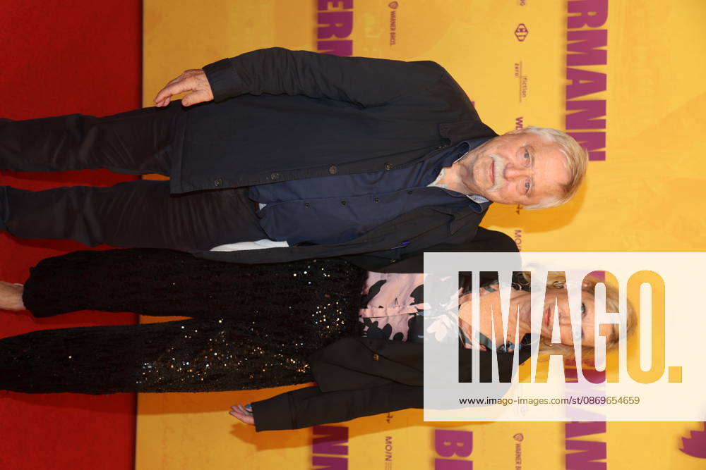 Wolf Biermann und Pamela Biermann bei der Premiere des Dokumentarfilms Biermann im Kino International. Berlin