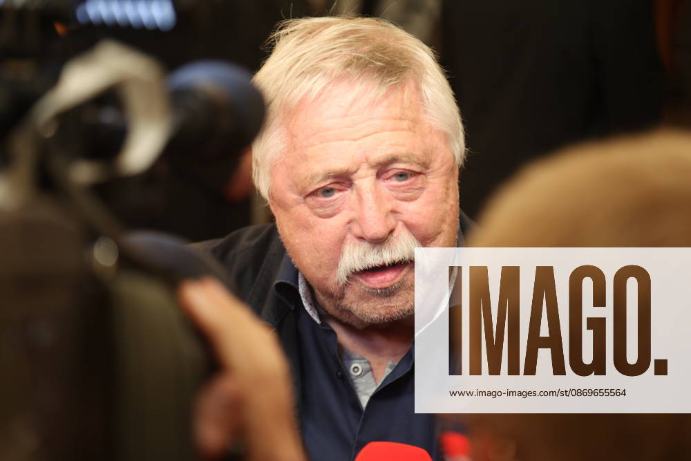 Wolf Biermann bei der Premiere des Dokumentarfilms Biermann im Kino International. Berlin