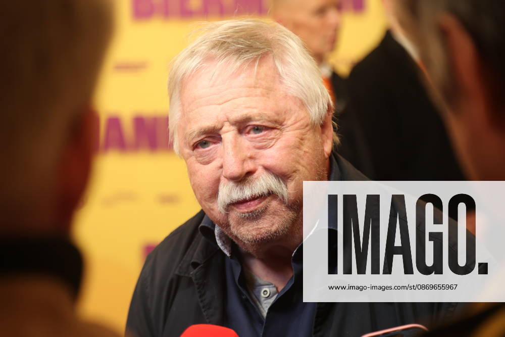 Wolf Biermann bei der Premiere des Dokumentarfilms Biermann im Kino International. Berlin