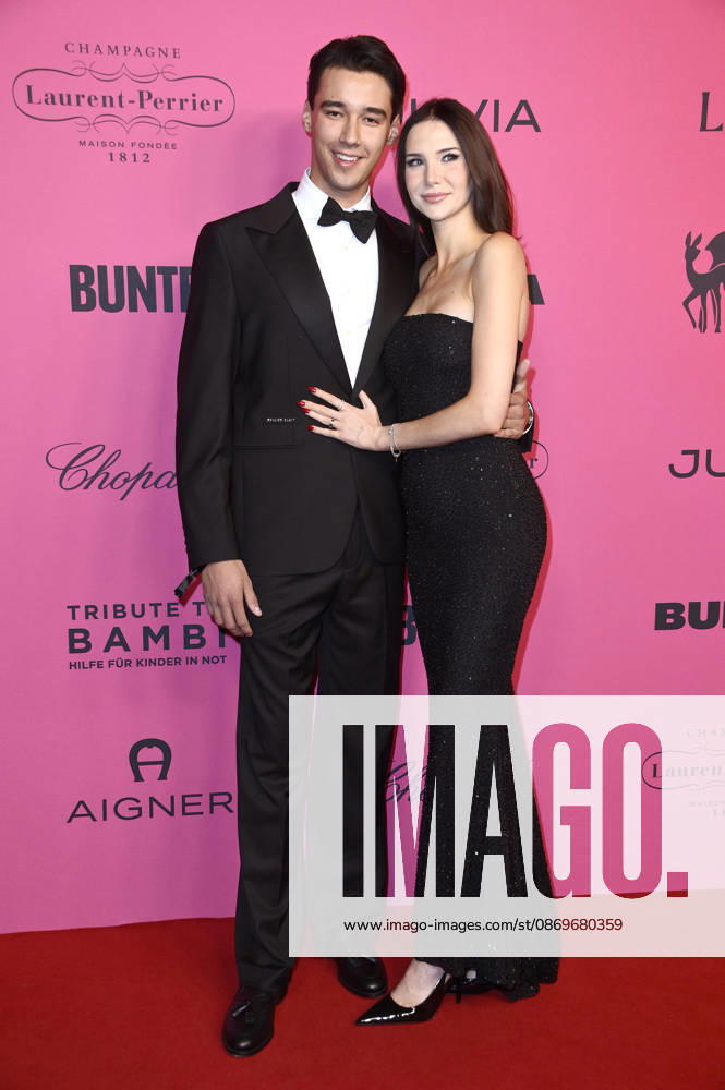 Diego Pooth und Louisa Büscher beim Tribute to Bambi 2026 in der Fotografiska Berlin. Berlin