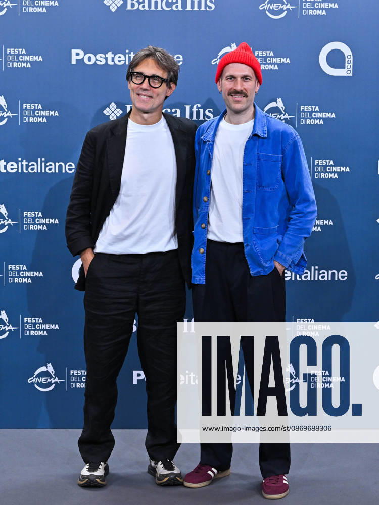 IPA89760891 - Roma Cinema Fest 2026. Day 4 Photocall for the film LORENZO THE INCREDIBLE ADVENTURE OF JOVANOTTI Pictured: Dario Zonta, Carlo Zoratti