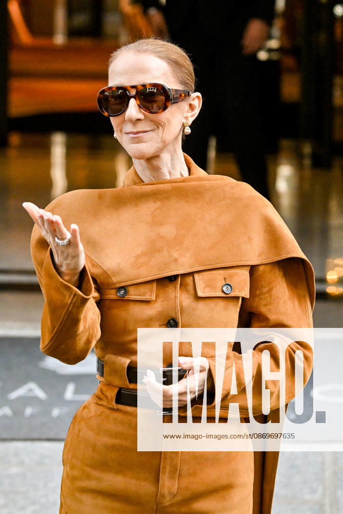 Céline Dion was spotted leaving the Royal Monceau hotel, heading toward the Plenitude Arena for the penultimate show of her concert series in the French capital, Paris, France, on October 16, 2026. Christian Liewig, Bestimage. Céline Dion was spotted leaving the Royal Monceau hotel, heading toward the Plenitude Arena for the penultimate show of her concert series in the capital, Paris, France, on October 16, 2026. Paris, France