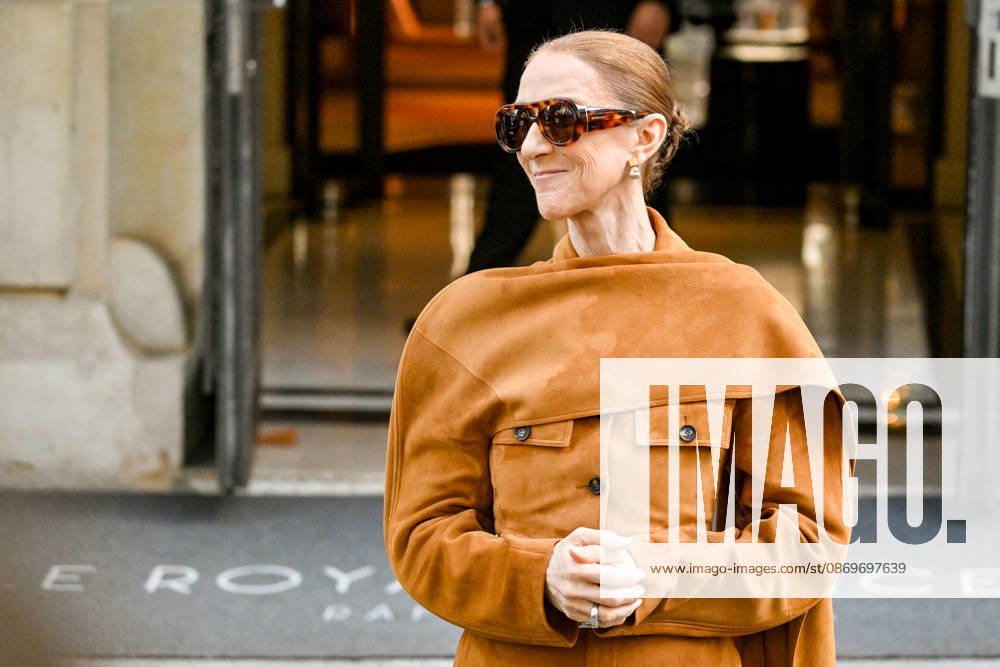 Céline Dion was spotted leaving the Royal Monceau hotel, heading toward the Plenitude Arena for the penultimate show of her concert series in the French capital, Paris, France, on October 16, 2026. Christian Liewig, Bestimage. Céline Dion was spotted leaving the Royal Monceau hotel, heading toward the Plenitude Arena for the penultimate show of her concert series in the capital, Paris, France, on October 16, 2026. Paris, France
