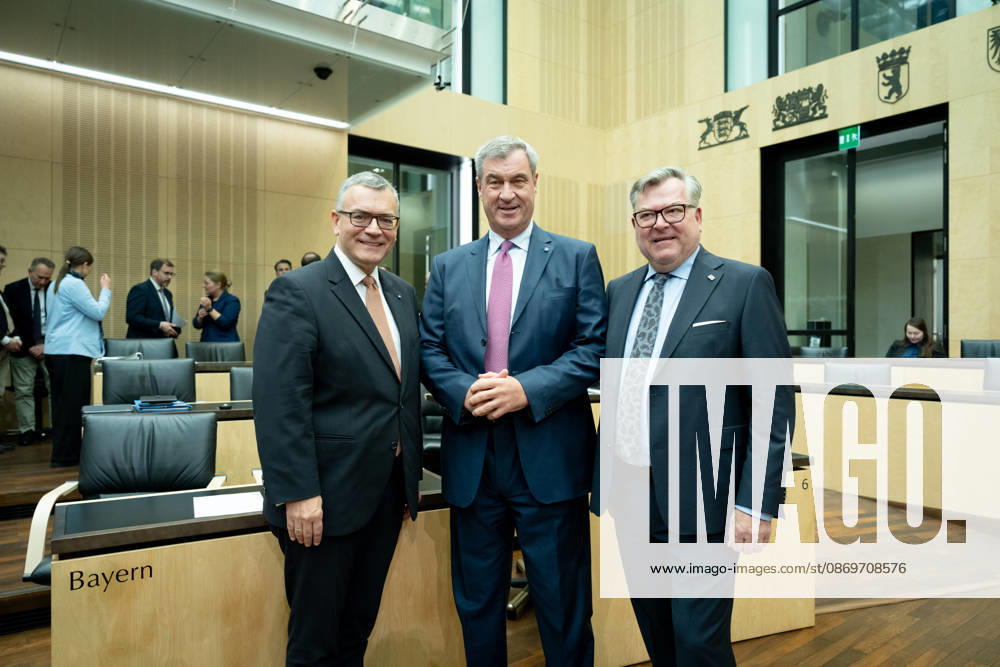 Sitzung, Bundesrat, Ministerpräsident, Markus Söder, Staatsminister, Florian Herrmann Sitzung, Bundesrat, Berlin, Ministerpräsident, Markus Söder, Staatsminister, Florian Herrmann Berlin Berlin GER