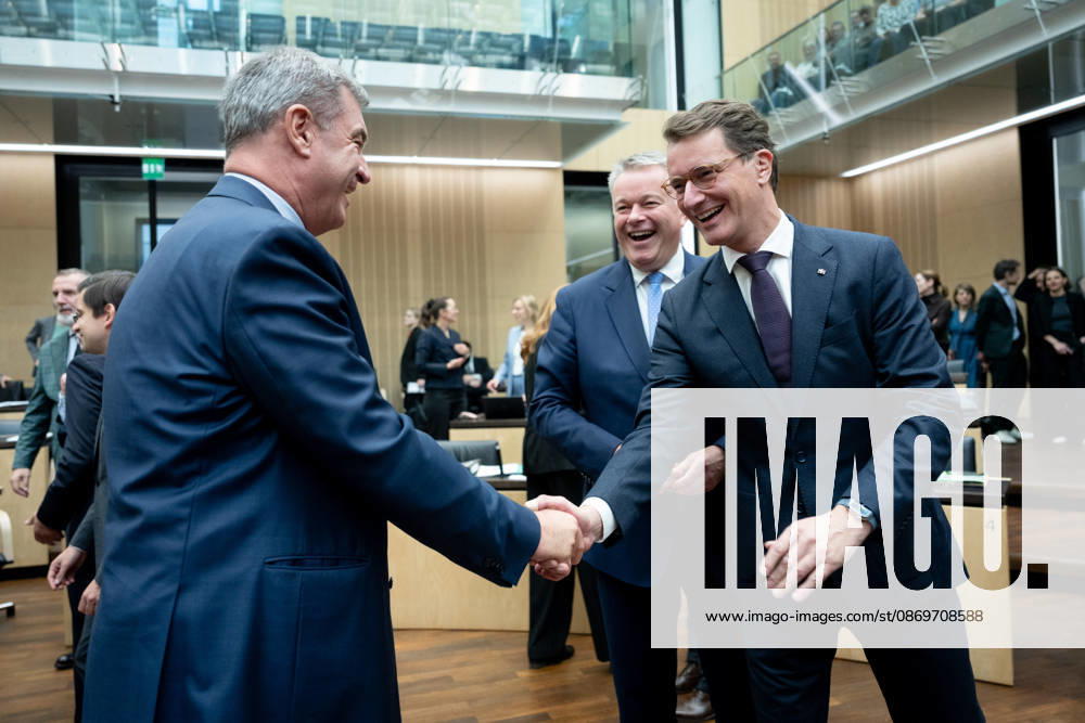 Sitzung, Bundesrat, Markus Söder, Gordon Schnieder, Hendrik Wüst Sitzung, Bundesrat, Berlin, Ministerpräsident, Markus Söder, Gordon Schnieder, Hendrik Wüst Berlin Berlin GER