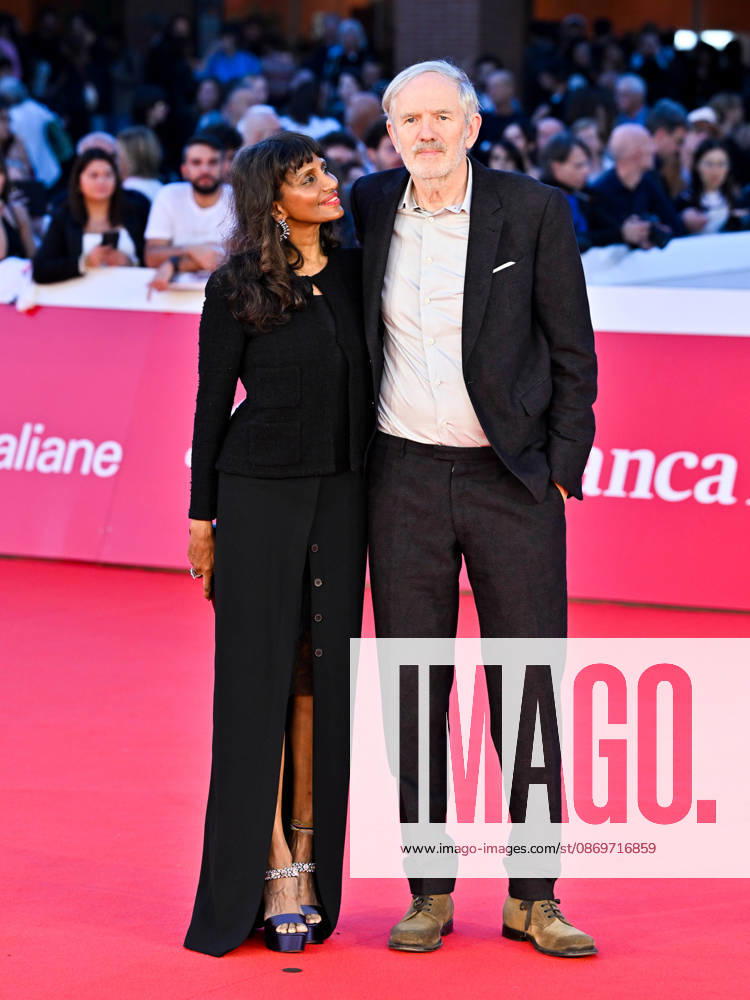 IPA89768509 - Roma Cinema Fest 2026. Day 4 - Photocall for the film A Talent For Murder. Pictured: Nimi Ponnudurai, Anton Corbijn