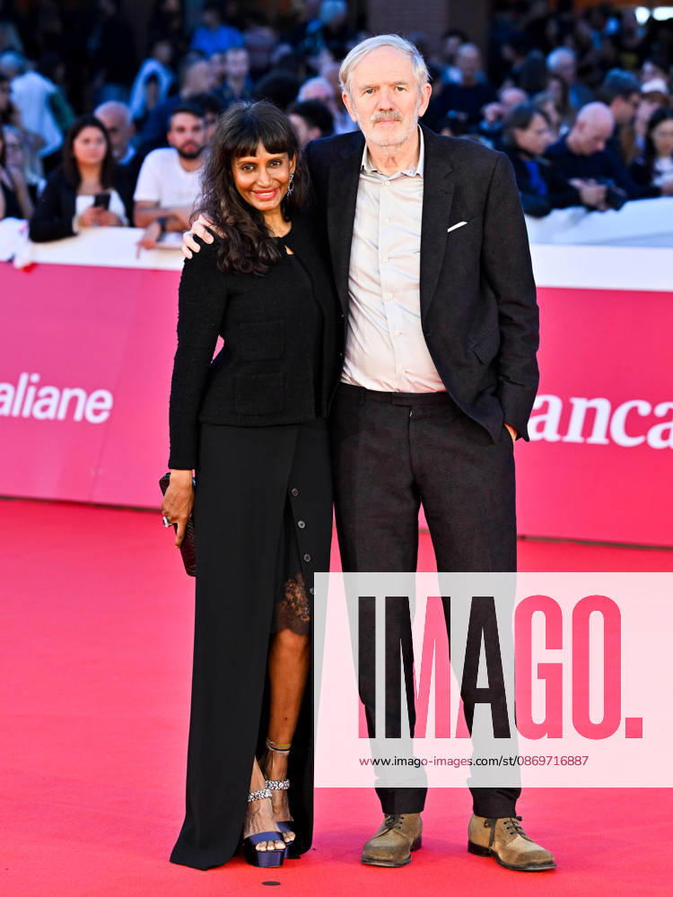 IPA89768520 - Roma Cinema Fest 2026. Day 4 - Photocall for the film A Talent For Murder. Pictured: Nimi Ponnudurai, Anton Corbijn