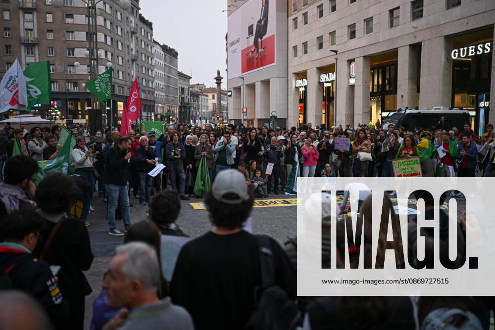 Fridays for Future climate strike in Milan, Italy MILAN, ITALY - OCTOBER 16: Climate activists from Fridays for Future take part in a demonstration during a nationwide climate strike in Milan, Italy, on October 16, 2026. Demonstrations are taking place in more than 25 Italian cities, with protesters demanding stronger government action against climate change, faster progress towards renewable energy and greater climate justice. Piero Cruciatti Anadolu Milan Italy. Editorial use only. Please get in touch for any other usage.
