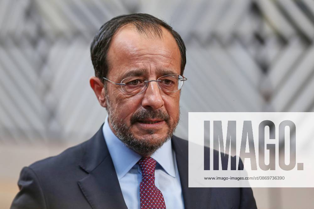 Brüssel, Belgien, 16.10.2026: Europa-Gebäude: EU-Gipfel: Nikos Christodoulides, Präsident von Zypern