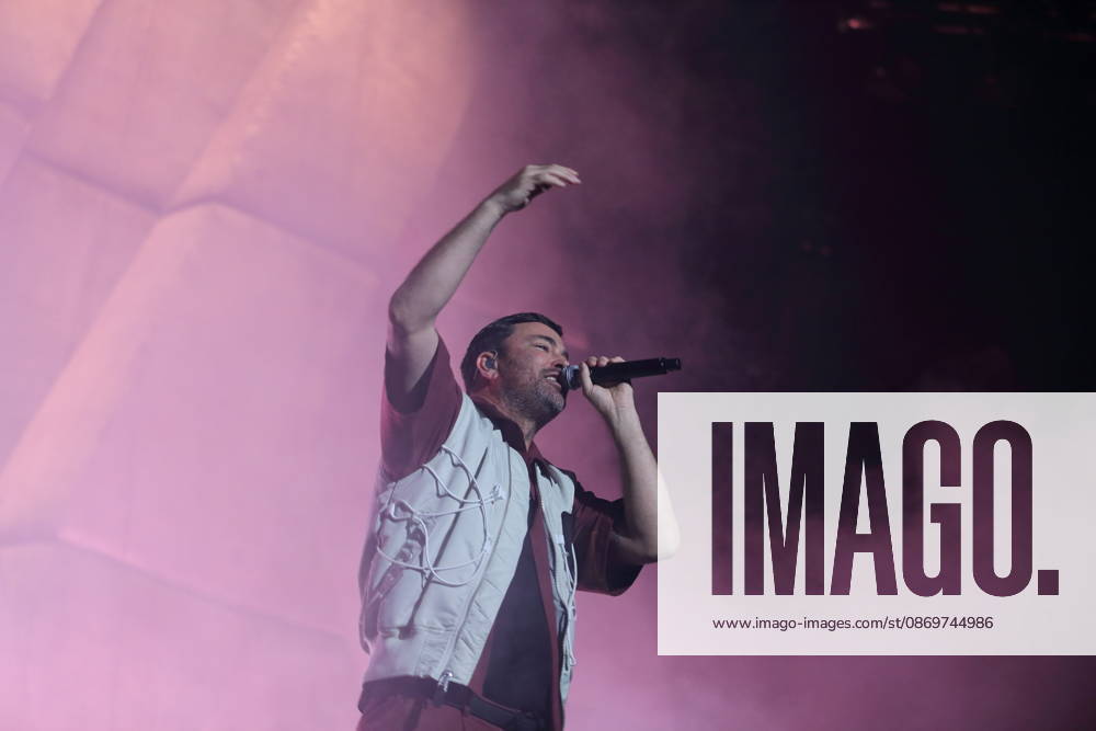Marten Laciny alias Marteria bei einem Konzert in der Max-Schmeling-Halle in Berlin, 16. Oktober 2026. Marteria Konzert Berlin