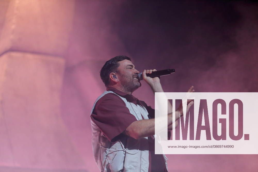 Marten Laciny alias Marteria bei einem Konzert in der Max-Schmeling-Halle in Berlin, 16. Oktober 2026. Marteria Konzert Berlin