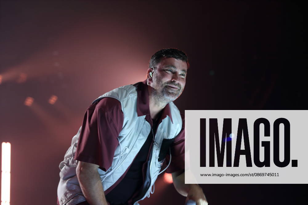 Marten Laciny alias Marteria bei einem Konzert in der Max-Schmeling-Halle in Berlin, 16. Oktober 2026. Marteria Konzert Berlin