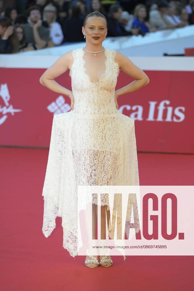 Luna Wedler attends the red carpet for the film LEurotrashi at the 2026 Rome Film Fest, held at the Auditorium Parco della Musica. Rome Italy - ZUMAs197 20261016_aaa_s197_276